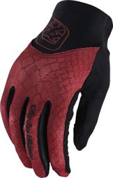 Troy Lee Designs Ace Snake Poppy / Red Women's Long Gloves