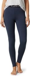 Legging Fjork Merino Bjork 210 Femme – 100 % laine mérinos thermorégulante et respirante – confort et douceur navy