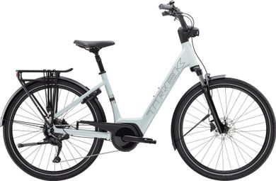 Vélo de Ville Électrique Trek Verve+ 2 Lowstep 400wh Shimano Cues 9V Gris Gen.3