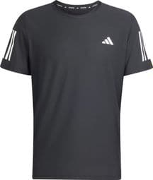 Maillot de manga corta Adidas Own The Run Negro Hombre