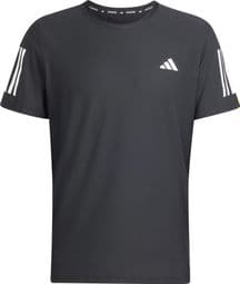 Adidas Own The Run short sleeve jersey Black Homme