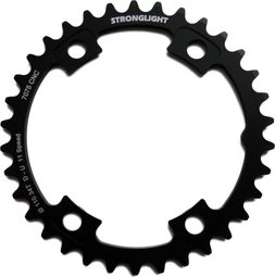 Stronglight Shimano Dura Ace Di2 FC-9000/Ultegra FC-6800/FC-5800 Corona Interna 110 PCD 4 Raggi 2x11V Nero