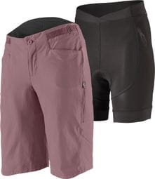 Patagonia Women's Dirt Craft Light Purple MTB Shorts