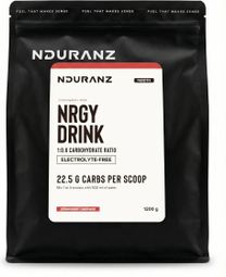 Bevanda energetica Nduranz Nrgy Drink Limonata alla fragola - 1200 g