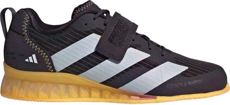 Adidas Adipower Weightlifting III Black Orange Unisex Shoe