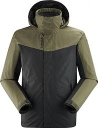 Veste Imperméable Lafuma Jaipur GTX Fleece Khaki Homme