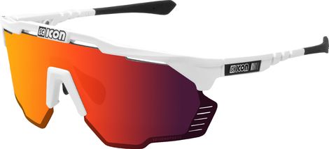 Scicon Aeroshade Kunken Bril Gloss Black / Mirror Red