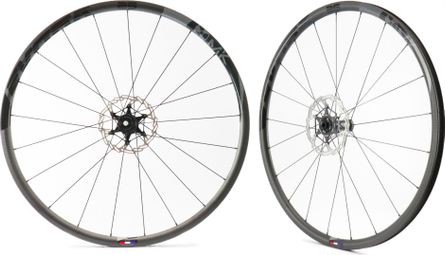 PAIRE DE ROUE DE ROUTE MAKADAMM EVORA 25 DISC XPREMIUM À PNEUS - 1130GR LA PAIRE