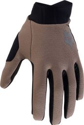 Fox Defend Fire Lunar Low-Profile Beige Gloves