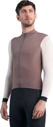 Maillot Manches Longues Spiuk Profit Ultralight Marron/Beige