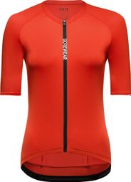 Gore Wear Spinshift Orange Women's Short Sleeve Jersey