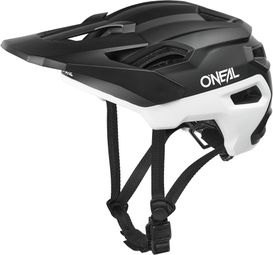 O'neal Trailfinder Evo Solid Black/White Mountain Bike Helmet