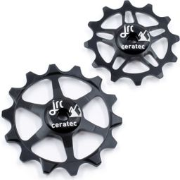 JRC Components 14/12 tands poelies voor Sram Eagle 12V Zwart