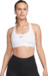 Nike Swoosh Light Support Bra White