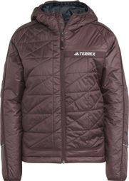 Adidas Terrex Multi Insulated Women's Thermal Jacket Brown