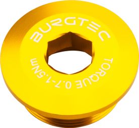 Self-Extracting Bottom Bracket Screw Burgtec Shimano Crank Bolt for Shimano XTR/XT/SLX/LX/Deore/Saint/Zee/E-Bike Burgtec Bullion Gold