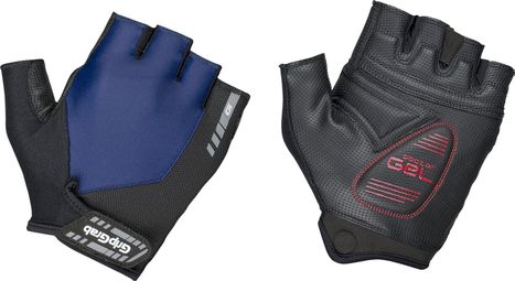 Guantes de dedos cortos GripGrab ProGel acolchados Azul marino