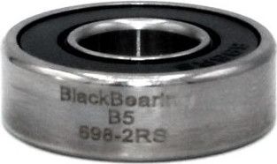 Black Bearing 8 x 19 x 6 / 7.5 mm