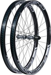 Carbon-Laufradsatz 35P RS5 Rennrad Disc Naben R27 / 700mm / 12x100-12x142mm / Centerlock