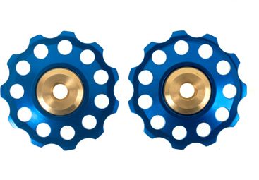 ICE Galets de Derailleur Bleu X2 9/10v