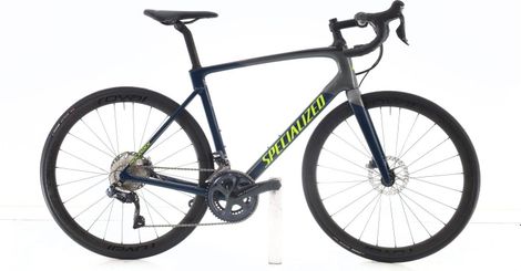 Produit reconditionné · Specialized Roubaix Carbone Di2 11V · Bleu / Vélo de route / Specialized | Très bon état