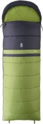 Sac de Couchage Loisir Verdon Confort Gris et vert Gauche