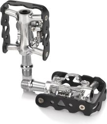 Pair of XLC PD-S20 Semi-Automatic Pedals Black