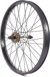 BMX Roue Arriere Noir 20  14mm KHEbikes