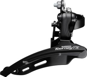 SHIMANO Dérailleur Avant 6/7 Vitesses Tourney Tz Fd-Tz510 Down Swing - High Clamp Ø28,6 Mm - 48T