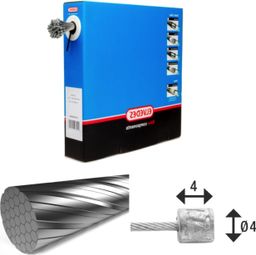 Kit de 50 Câbles de Transmission Elvedes 2250 7x7 Stainless Slick 1.1 avec tête N 4