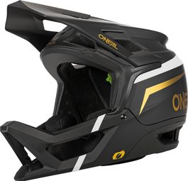 Casque Integral O'Neal TRANSITION FLASH Noir/Blanc/Or 