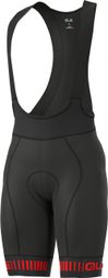 Alé Strada Bib Shorts Zwart/Rood
