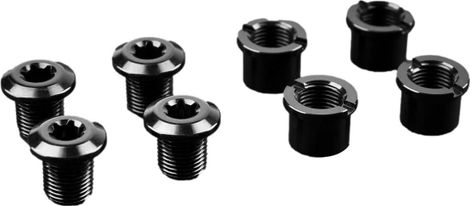 Kit de tornillos de chimenea AbsoluteBlack 4 Short Alu Torx