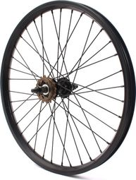 BMX Roue Arriere Noir 20 10mm KHEbikes