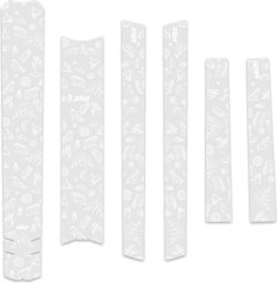 Slicy Wanderer Glossy White Frame Protection Kit