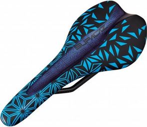 Supacaz Scorch Carbon Saddle Neon Blue