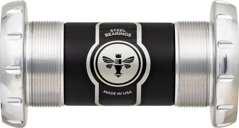 Chris King ThreadFit 30 68 / 100mm Bottom Bracket Silver