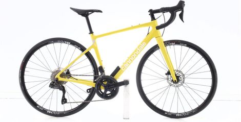 Produit reconditionné · Cannondale Synapse 2 Carbone Di2 12V · Jaune / Vélo de route / Cannondale | Très bon état