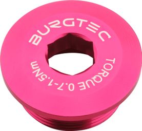 Vite autoestrattiva per movimento centrale Burgtec Shimano per pedivelle Shimano XTR/XT/SLX/LX/Deore/Saint/Zee/E-Bike, colore Toxic Barbie Pink