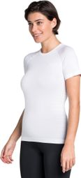 Maglia manica corta Odlo Performance Light bianca da donna