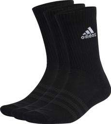 Unisex adidas Performance Sportswear Crew Socks x3 Black