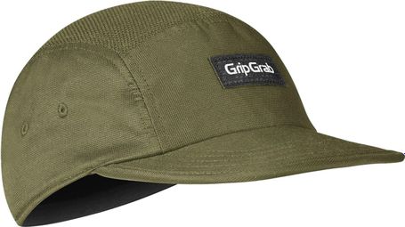 GripGrab 5 Panel Olive cap