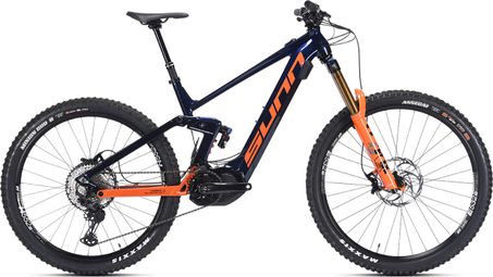 Sunn Kern EL Finest Full-Suspension Electric MTB Shimano XT/SLX 630Wh 12S MX (29/27.5'') Blue Orange