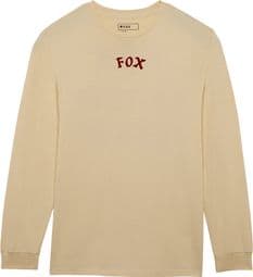 T-Shirt Manches Longues Fox Race Crew Beige