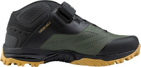 Chaussure de VTT Northwave Enduro Mid 2 Vert / Noir Homme — vue 2