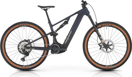 Mountain bike elettrica full suspension Megamo Flame CRB 05 Shimano Deore XT 12V 800 Wh 29'' Alpha Navy - Blu navy 2026