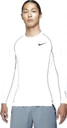 Camiseta Nike Pro Dri-Fit manga larga blanco