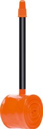 Tubolito S-Tubo-Road 700 mm Presta 80 mm Zwart/Oranje