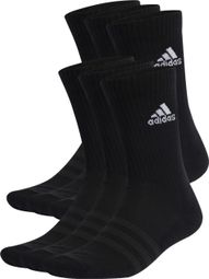 Socken x6 Unisex adidas Performance Sportswear Crew Schwarz