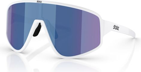 Bliz A004 Unisex Matte White/Blue Goggles